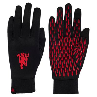 天朗足球Adidas阿迪达斯曼联皇马秋冬运动训练防寒保暖手套IY0438