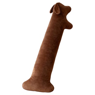 高个子女生腊肠狗睡觉大号抱枕等身长条睡觉夹腿床上成人侧睡专用