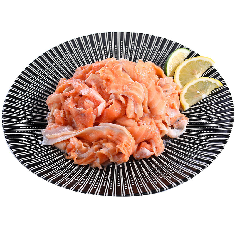 进口新鲜三文鱼碎肉4斤适合炒饭
