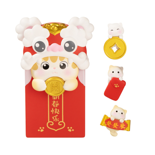 故宫淘宝 | 2026年会员限定福利专享款 钱来运转新年红包摆件