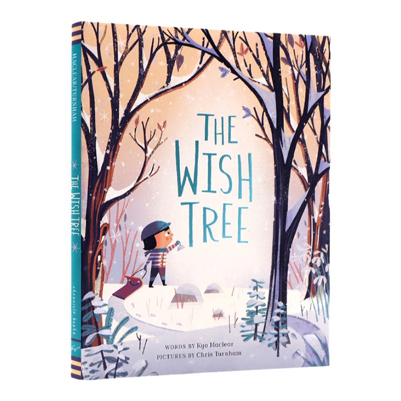 The Wish Tree许愿树 0-3岁幼儿睡前冒险童话故事绘本 进口英文原版绘本 精装全彩大开本图画书 Chris Turnham插画Kyo Maclear作品