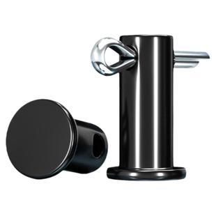 GB882铁黑色带孔销轴平头带孔销钉插销A3定位销MM5M6M8M10M12-M30