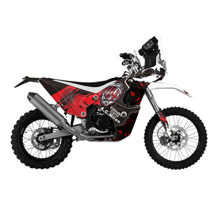 适用凯越450rally贴纸贴花车身贴贴纸贴画版画改装全车保护贴膜