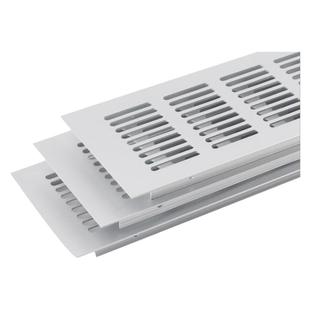 铝合金长方形透气网衣柜鞋柜橱柜通风排气孔散热天然气柜门通风网