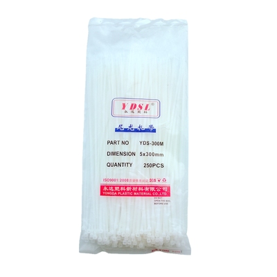 厂家直销5*300mm自锁式尼龙扎带