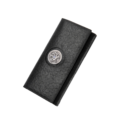 美洲野牛男钱包头层牛皮真皮手包