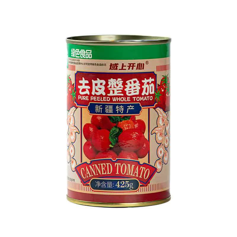 域上开心新疆去皮整番茄