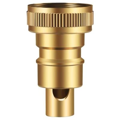 洗衣机水龙头自动止水阀防止脱落水嘴止水杆全铜家用4分开关配件