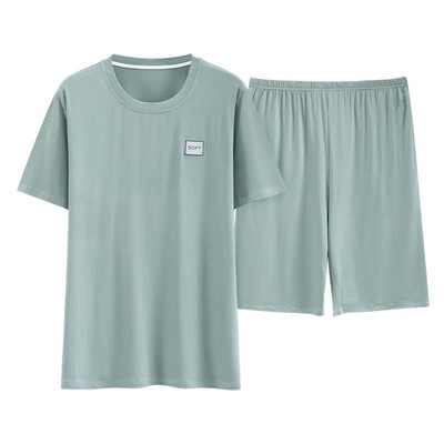 俞兆林男冰丝莫代尔纯色睡衣