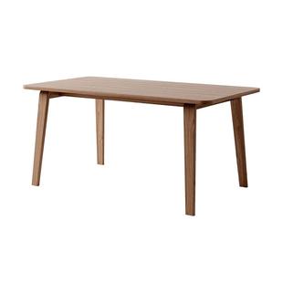 曲美家居意式轻奢风实木餐桌椅弯曲木工艺餐厅 流光餐桌