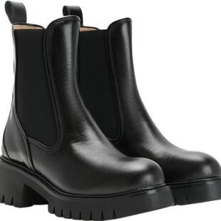 EP雅莹女装 显瘦磨毛牛仔裤舒适棉质开衩长腿滤镜 商场同款 J603A