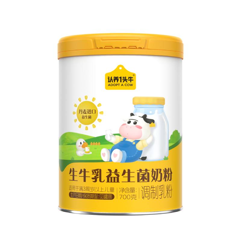 认养一头牛生牛乳益生菌奶粉