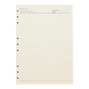 A5 A6 B5 A4通用活页芯 活页纸 6孔4孔9孔 替换内芯 内页定制logo