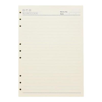 A5 A6 B5 A4通用活页芯 活页纸 6孔4孔9孔 替换内芯 内页定制logo