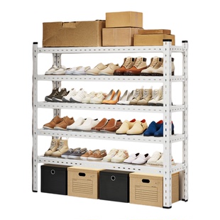 鞋架子多层家用门口2025入户门简易收纳换鞋凳室内出租屋碳钢鞋柜