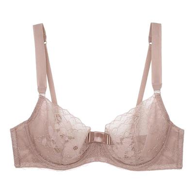 EVES夏娃的诱惑性感蕾丝轻薄舒适超薄女士文胸内衣V6405113