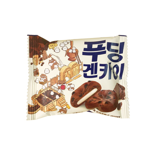 源真铺子韩式元气打糕休闲零食夹心软糯麻薯曲奇巧克力味韩式小吃