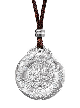 宫里上新纯银999足银吊坠