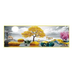 主卧室床头装饰画贴画自粘2025新款客厅背景墙贴纸壁画挂画高级感