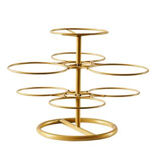 餐桌菜盘架多层酒店凉菜碟架厨房配菜备菜置物架多功能火锅菜盘架