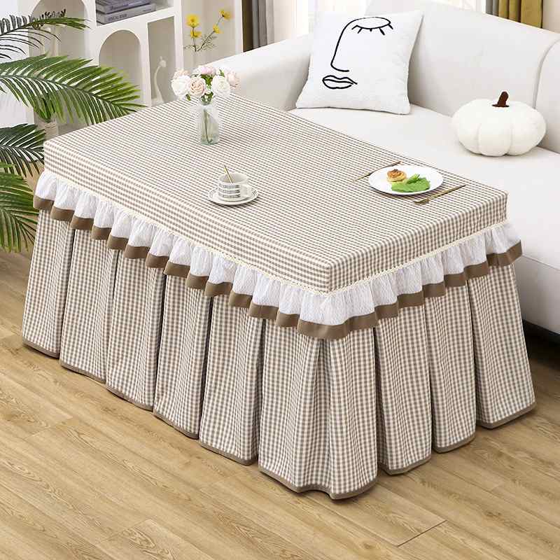 烤火桌罩全自动麻将机罩桌茶几正方形绒面升降四季套款套罩罩电炉