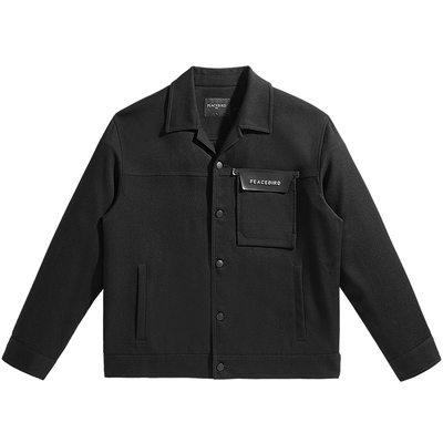 【商场同款】太平鸟男装拼接夹克