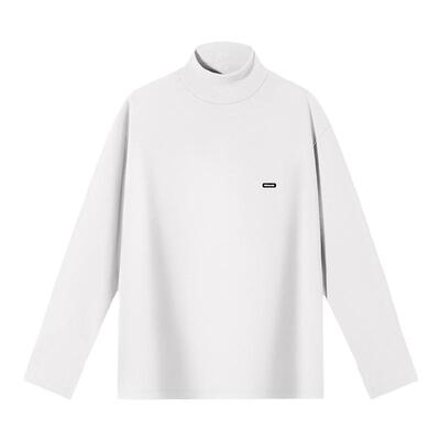 PSO Brand男装女装磨毛针织内搭圆领长袖T恤发热保暖打底衫上衣