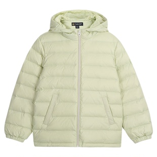 【90%羽绒】elandkids衣恋童装男童女童排骨羽绒服冬短款保暖外套