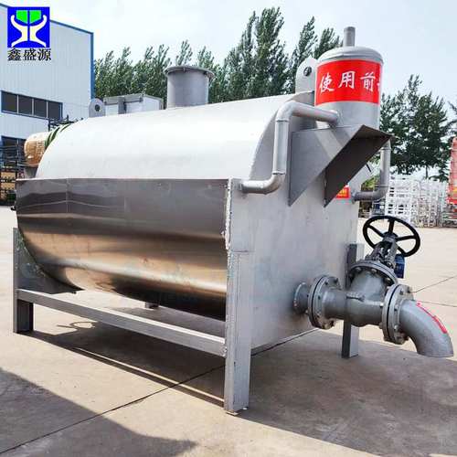 大型饲料油提炼流水线禽畜油脂榨油机动物无害化处理设备