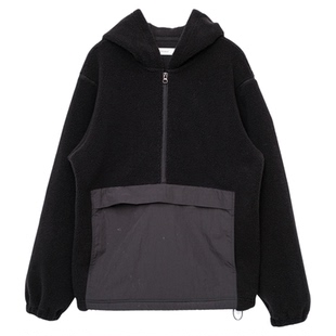 DOVERIST 经典系列羊毛颗粒绒连帽外套保暖蓄热抗磨抗皱