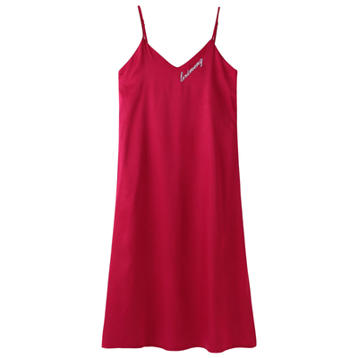 丝绸学生性感韩版公主风丝绸睡裙