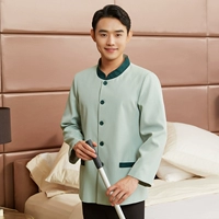 CZC50-Stand-Collar Double-Layer Green One Top