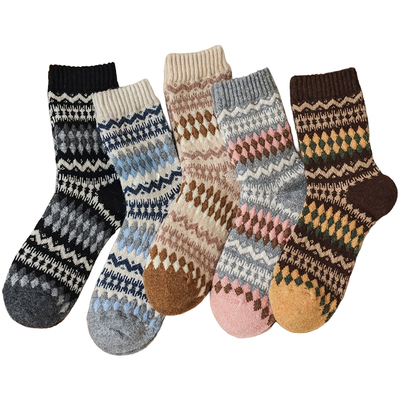 中筒袜秋冬款长筒防臭