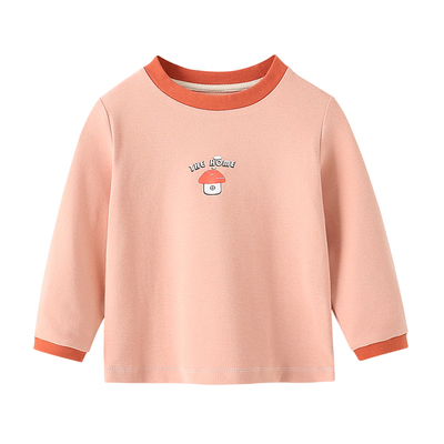 男童女童T恤外穿长袖上衣纯棉A类