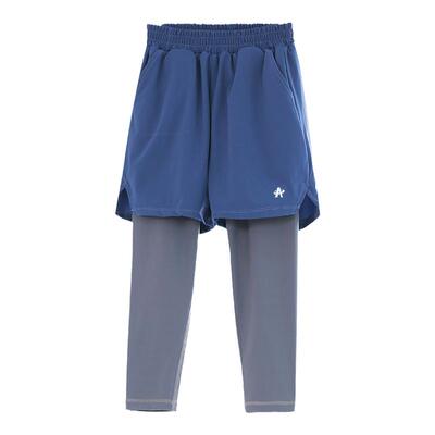 假两件长裤速干儿童裤运动夏装