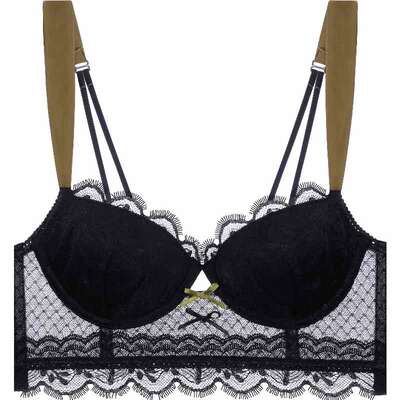 宝诗嫣法式有钢圈美背内衣