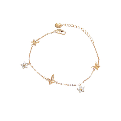 CHOMEL灵动甜美蝴蝶石手链