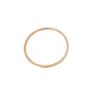 显白显嫩 加细玫瑰金戒指钛钢高保色指环关节戒 ins韩国 简约防敏