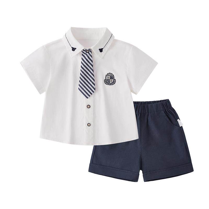 jellybaby夏季短袖短裤儿童服装