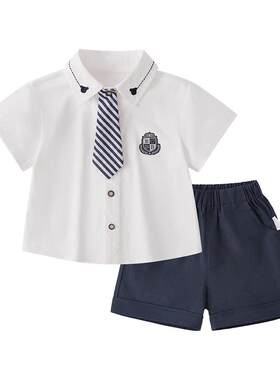 jellybaby夏季短袖短裤儿童服装