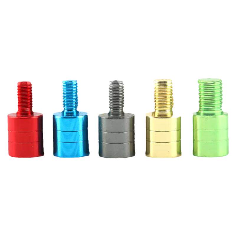 抄网杆接头配件转换通用6mm8mm10mm12mm螺丝鱼竿改装头快速连接器