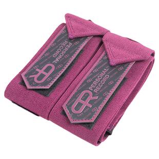 PR轮子哥健身绑肘男卧推缠绕式专业加硬冲极限力量举绷带紫色护肘