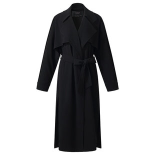 直降5折|歌莉娅三醋酸风衣女2025春季新款高级感英伦风长款外套