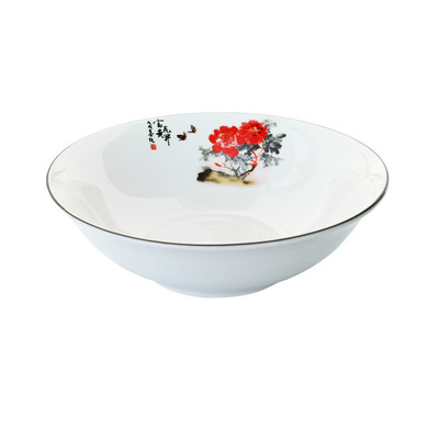 陶瓷8英寸餐具加厚拉面碗特价