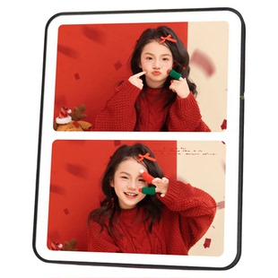 宝宝相框摆台照片定制打印儿童照写真水晶摆台高级感儿童小相片