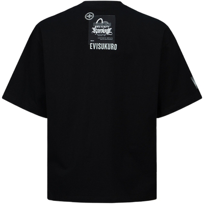 Evisu男士Logo标签宽松短袖T恤