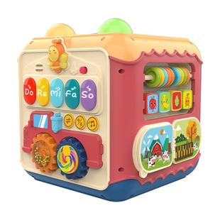 皇儿手拍鼓婴儿玩具益智六面体1岁幼儿音乐鼓6个月宝宝早教多功能