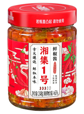 湘集湖南彩椒酱下饭菜不加防腐剂
