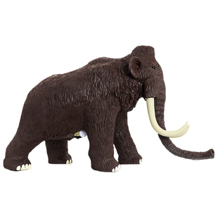 大号软胶仿真远古冰河世纪猛犸象长毛象玩具模型塑胶动物儿童摆件