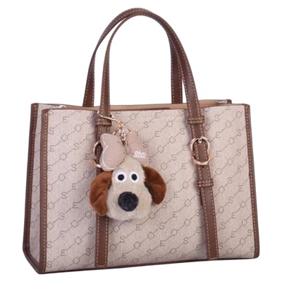 SEOSEOO九州袋鼠正品2025新款时尚精致女包气质百搭印花包77572